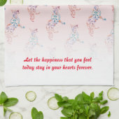 Hochzeitstuch Handtuch (Gefaltet)