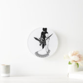 Hochzeitsuhr Runde Wanduhr (Zuhause)
