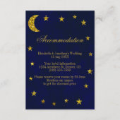 Hochzeitsunterkunft am Himmelbett Begleitkarte (Vorderseite)