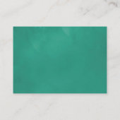 Hochzeitsunterkünfte für Hochzeitsgäste am Meer Begleitkarte (Rückseite)