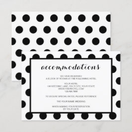 Hochzeitsunterkünfte| Klassische schwarze Umschlie Einladung