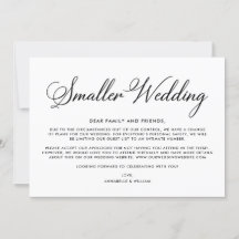 Hochzeitsupdate | Kleinere Hochzeit