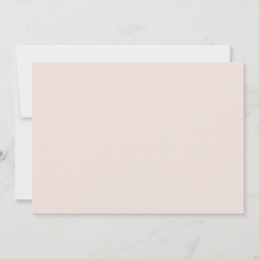 Hochzeitsupdate | Kleinere Hochzeitsankündigung Ankündigung (Rückseite)