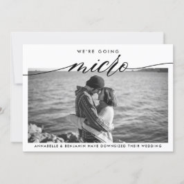 Hochzeitsupdate | Wir machen Micro Ankündigung