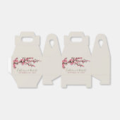Hochzeitsveranstaltung Cherry Blossom Pink Gefalle Geschenkschachtel (Ungefaltet)