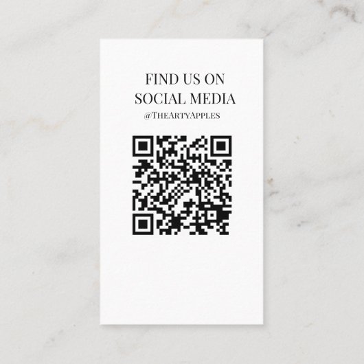 Hochzeitsveranstaltung Hotdog Futter LKW Catering Visitenkarte (Rückseite)