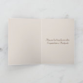 Hochzeitsversprechen der Liebe Karte (Innenseite)