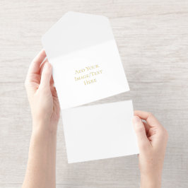 Hochzeitsvorlagen | Elegant & anpassbar All-in-One-Einladung