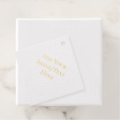 Hochzeitsvorlagen | Elegant & Anpassbar Geschenkanhänger (Mit Box)