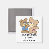 Hochzeitsvorschlaege Save the Date Magnet (Vorderseite/Rückseite)