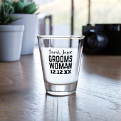 Hochzeitsvorschlag Groomswoman Shot Glass Schnapsglas