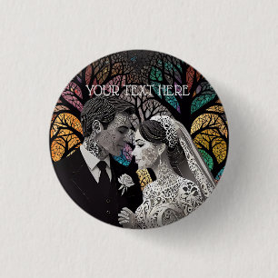 Hochzeitsvorstellungen und Geschenke Button
