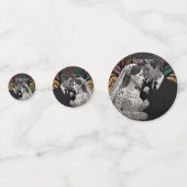 Hochzeitsvorstellungen und Geschenke Konfetti (Rückseiten)