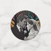 Hochzeitsvorstellungen und Geschenke Konfetti (Klein Vorderseite)