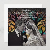 Hochzeitsvorstellungen und Geschenke Save The Date (Vorne/Hinten)