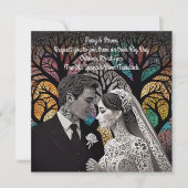 Hochzeitsvorstellungen und Geschenke Save The Date (Vorderseite)