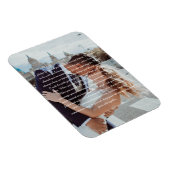 Hochzeitsvows Imitate gepackt Leinwand drucken Magnet (Rechte Seite)