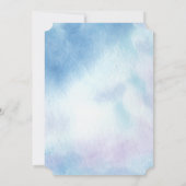 Hochzeitsvows Spektakuläre florale Liebe Leben Einladung (Rückseite)