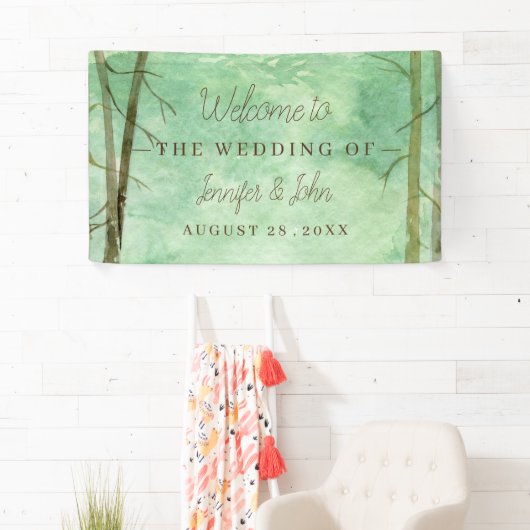 Hochzeitswaldlandschaft Banner (Insitu)