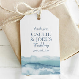 Hochzeitswasser Geschenkanhänger