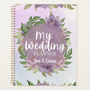 Hochzeitswasserfarbe Planer