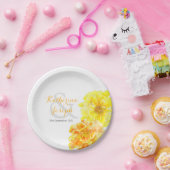 Hochzeitswasserklumpen für kundenspezifische Papie Pappteller (Party)