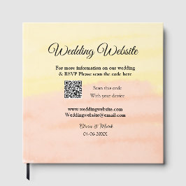 Hochzeitswebsite Hinzufügen von Q R-Code-Prüfung N Gästebuch