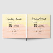 Hochzeitswebsite Hinzufügen von Q R-Code-Prüfung N Gästebuch (Voll)