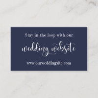 Hochzeitswebsite, hübsche moderne Schrift über Nav
