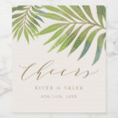 Hochzeitswein-Flaschen-Etiketten Weinetikett (Einzelnes Label)