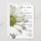 Hochzeitsweiß - Einladung (Vorderseite)