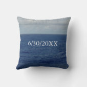 Hochzeitswelle Kissen (Rückseite)