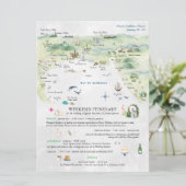 Hochzeitswoche in Puerto Vallarta | Route (Stehend Vorderseite)