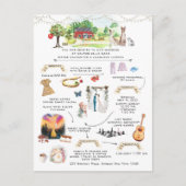 Hochzeitswochenende Ashton Hills - Einladung (Vorderseite)