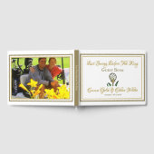 Hochzeitswochenende Golf Gold & Foto Gästebuch (Voll)