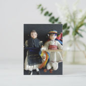 Hochzeitswohnung Vielen Dank Karte Rumänischer Nat (Stehend Vorderseite)