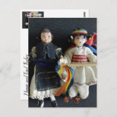 Hochzeitswohnung Vielen Dank Karte Rumänischer Nat (Vorne/Hinten)