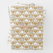 Hochzeitswrappers Geschenkpapier Set (Beispiel)