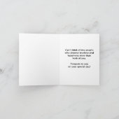 Hochzeitswünsche für das Paar Karte (Innenseite)