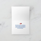 Hochzeitswünsche für das verheiratete Paar Karte (Innenseite)