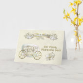 Hochzeitswünsche Karte (Gelbe Blume)