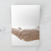 Hochzeitswünsche Karte (Innenseite)