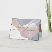 Hochzeitswünsche Karte (Vorderseite)