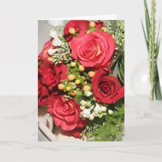 Hochzeitswünsche Karte (Vorderseite)