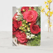 Hochzeitswünsche Karte (Gelbe Blume)