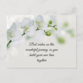 Hochzeitswünsche Postkarte (Vorderseite)