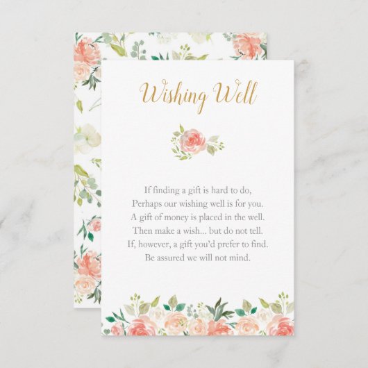 Hochzeitswünsche | ROSE (Vorne/Hinten)