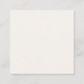 Hochzeitswunschliste QR-Code Begleitkarte (Rückseite)