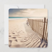 Hochzeitszaun Einladung (Rückseite)