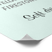 Hochzeitszeichen, Cocktailsignatur, Trink. Poster (Ecke)